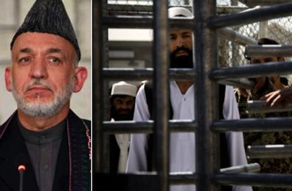 Karzai-releasing-prisoners