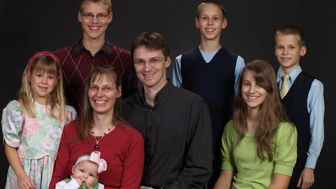 German homeschool family