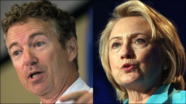 rand paul and hillary clinton