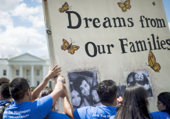 United We Dream protests illegal minors
