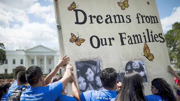 United We Dream protests illegal minors