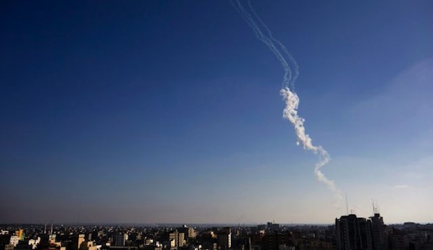 Hamas fires rockets from Gaza Strip