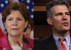 New Hampshire Senate Shaheen Brown split