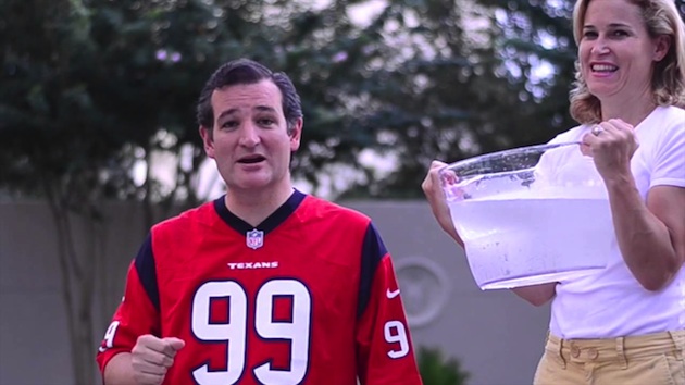 Sen Ted Cruz Accepts ALS Ice Challenge