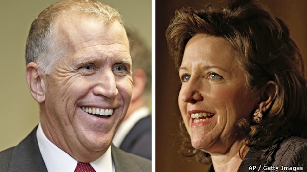 Tillis vs Hagan North Carolina Senate race