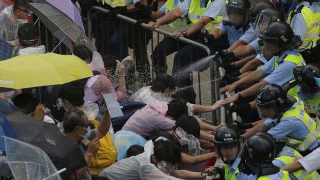 Hong Kong China Protests Democracy