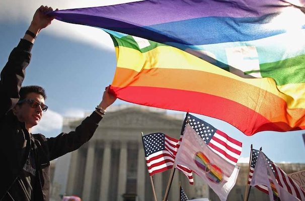 Supreme Court Hears Arguments On California's Prop 8 And Defense Of Marriage Act
