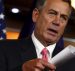 Image: U.S. House Speaker John Boehner (R-OH) speaks at a news conference on Capitol Hill in Washington