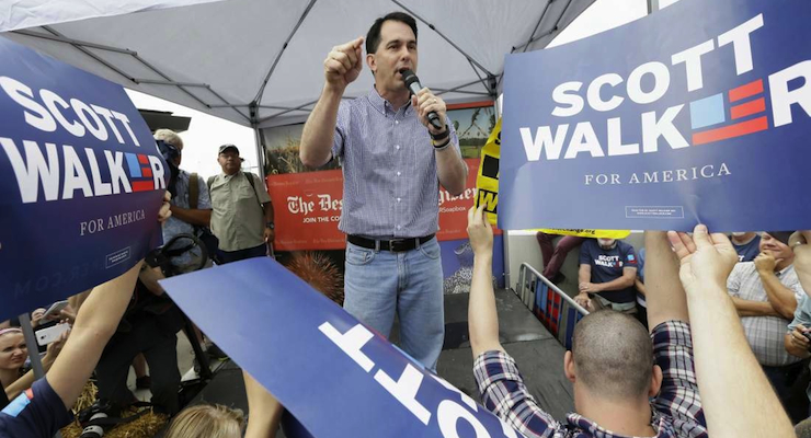 Scott Walker Iowa Fair