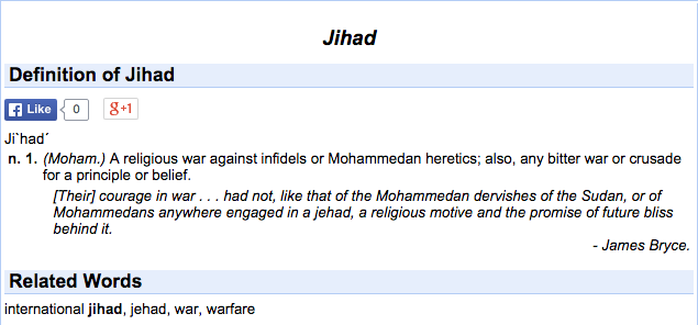 Webster-Dictionary-Jihad-Definition