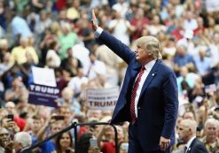 Donald Trump Holds Campaign Rally In Dallas