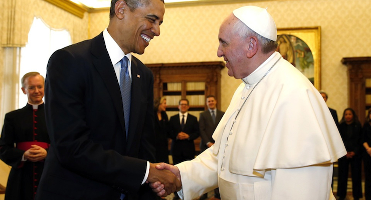 Pope-Visit-USA-Obama