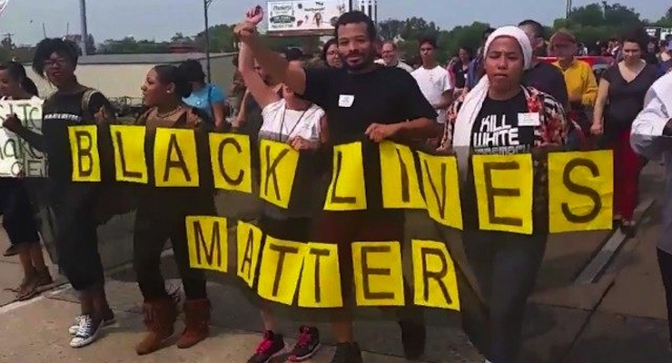 black-lives-matter-chants-pigs-in-a-blanket