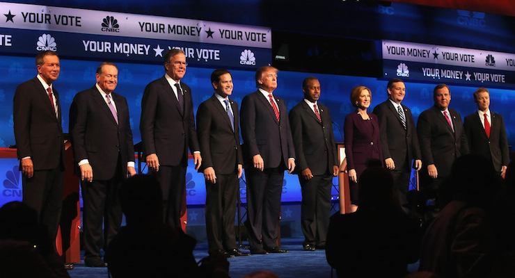 Republican Presidential Candidates Hold Third Debate In Colorado