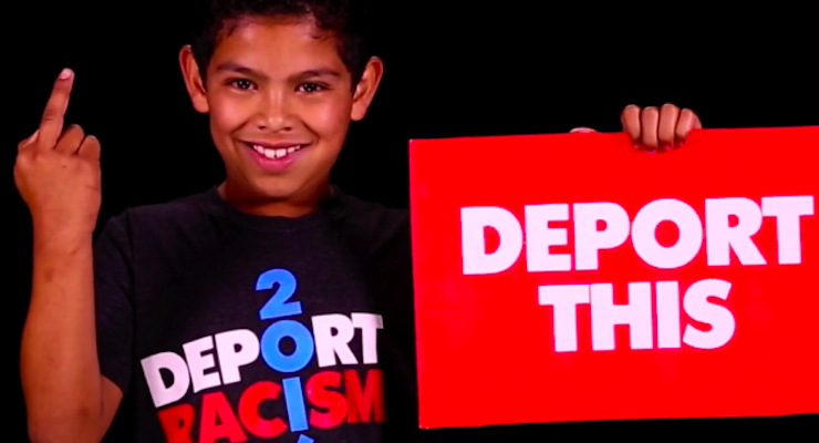 "Get the F**K Out" Ad Shows "Dreamer" Kids Cursing Out