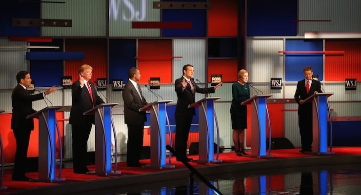 FOX Business Debate Presidential Candidates