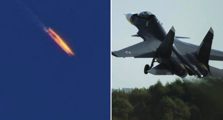 Russian-Warplane-Shot-Down-Split