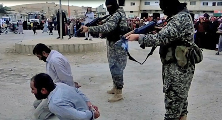 ISIS executes spies video