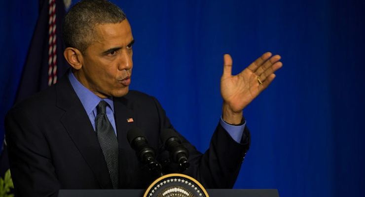 President Barack Obama in Dec. 2015. (Photo Credit Stephen Crowley/The New York Times)