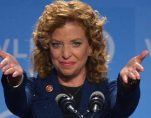 DNC Chair Rep. Debbie Wasserman Schultz, D-FL, speaks at the Democratic National Committee's Womens Leadership Forum Issues Conference in Washington, DC on September 19, 2014. AFP PHOTO/Mandel NGAN (Photo credit should read MANDEL NGAN/AFP/Getty Images)