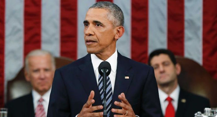 Barack Obama State of the Union (SOTU) 2016