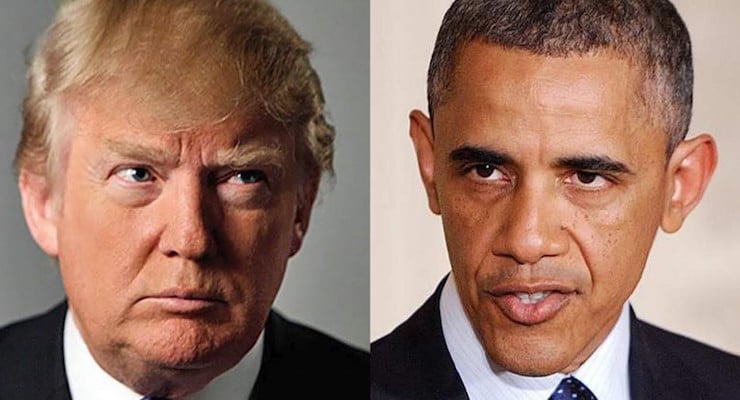 Donald-Trump-vs-Barack-Obama