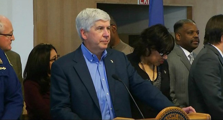 Rick-Snyder-Flint-MI-Presser