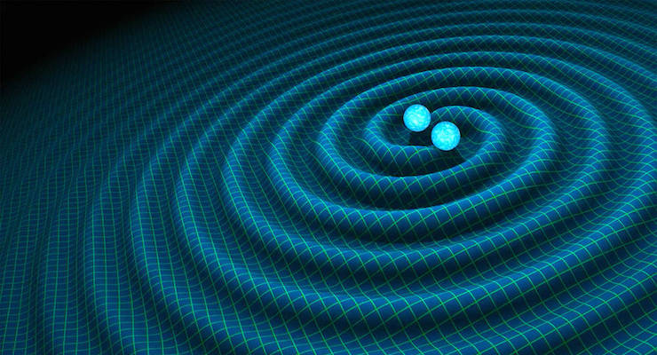 Albert-Einstein-Gravitiational-Waves