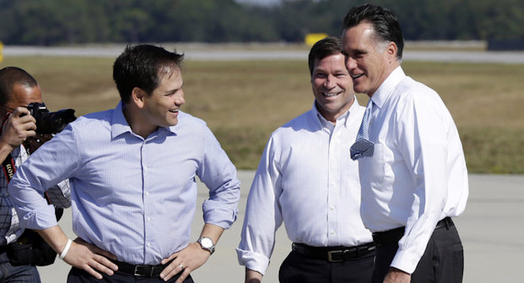 Mitt Romney, Connie Mack, Marco Rubio