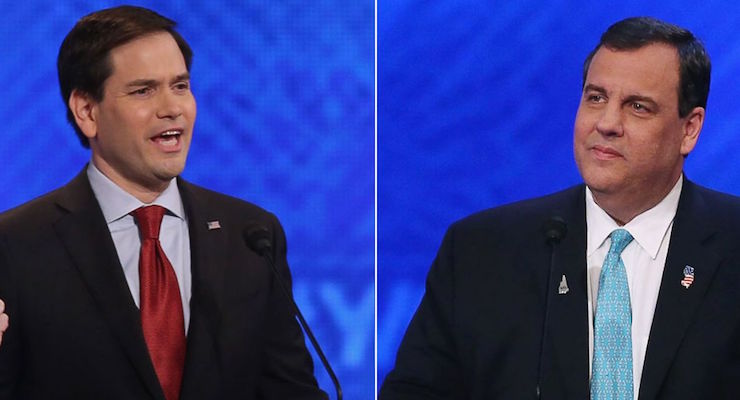 Marco Rubio, Chris Christie Clash During Final GOP Debate 