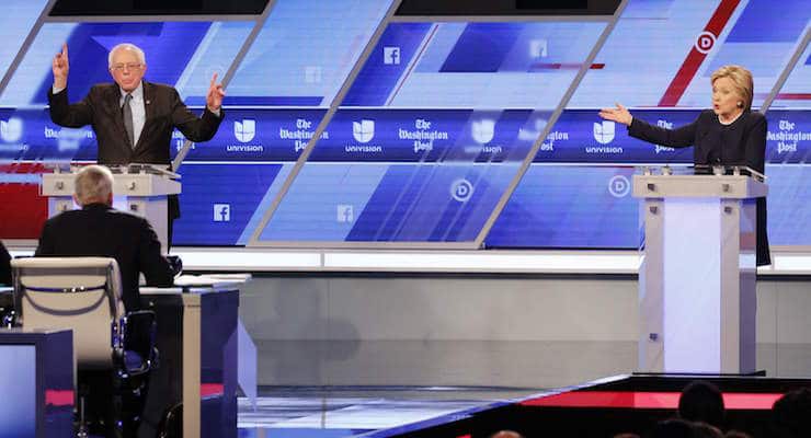 Democratic-Debate-AP