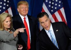 Donald Trump Endorses GOP Candidate Mitt Romney In Las Vegas