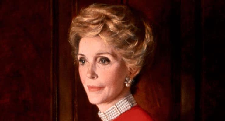 Former First Lady Nancy-Reagan.