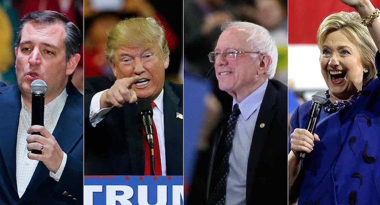 Cruz-Trump-Sanders-Clinton