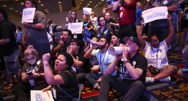 Sanders-Supporters-Nevada-Democratic-Party-State-Convention-2016