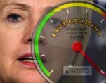 Statist Hillary Hypocrisy Meter