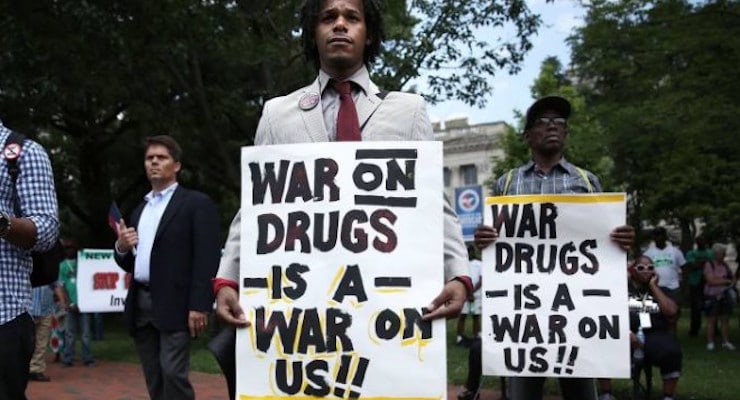 War on Drugs protest in Washington, D.C.