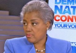 Donna Brazile, longtime Clinton ally and new interim head of the Democratic National Committee (DNC) Following the WikiLeak email dump.