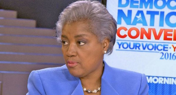 Donna Brazile, longtime Clinton ally and new interim head of the Democratic National Committee (DNC) Following the WikiLeak email dump.