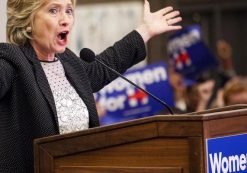 Hillary Clinton gives an economic policy speech aimed at women and women's rights in Ohio. (Photo: Reuters/Darren Hauck)