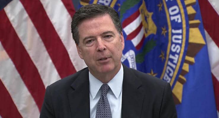 FBI Director James Comey briefs reporters at a press conference in Washington D.C. (Photo: AP)