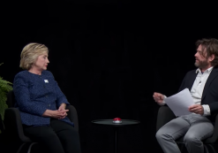 Hillary Clinton goes on 