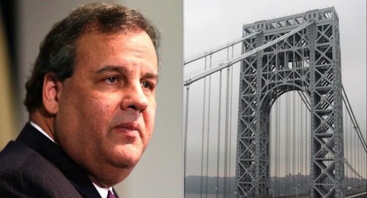 New Jersey Gov. Chris Christie, left, has been plagued by allegations he was aware of the September 2013 lane closures at the George Washington Bridge, known as Bridgegate.