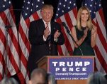 Ivanka Trump, right, applauds as her father, Republican presidential candidate Donald Trump, as he delivers his childcare plan in a policy speech in Aston, Pennsylvania, on September 13, 2016. (Photo: AP/Associated Press)