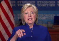 Hillary Clinton asked supporters in a largely pro-union audience, 