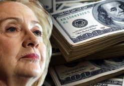 Hillary Rodham Clinton has a long record of using public service to enrich herself, sell out American interests and further her own political ambitions for power.