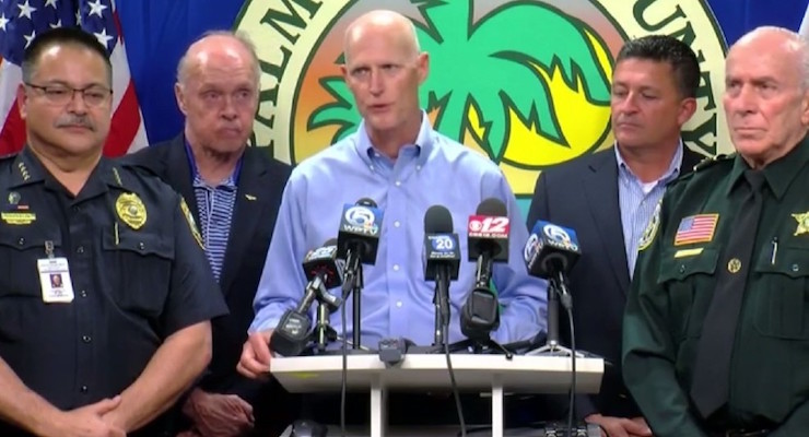 Florida Gov. Rick Scott declared a State of Emergency ahead of Hurricane Matthew.