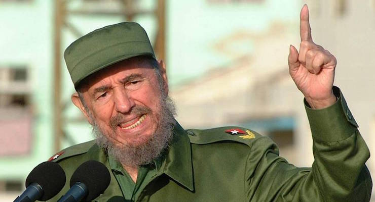 Fidel Castro, the tyrannical Cuban prime minister and president, was a communist and nationalist revolutionary.