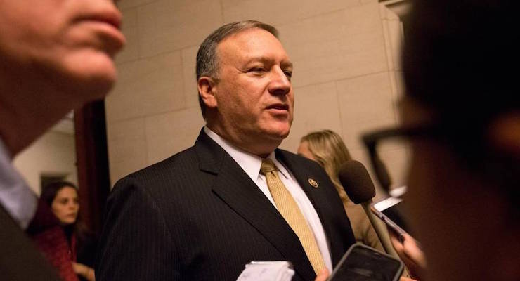 Rep. Mike Pompeo, R-Kansas, speaks to the press about the findings of the House Select Committee on Benghazi. (Photo: AP)
