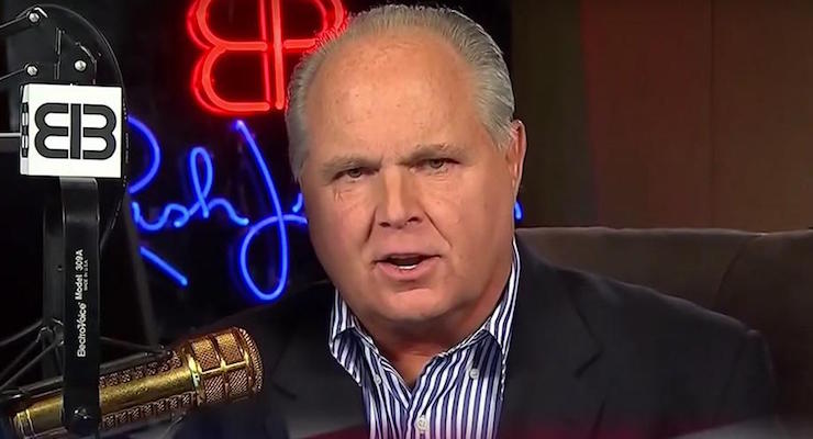 Rush Limbaugh on Fox News Sunday with Chris Wallace said there "was more upside than downside" for Republicans with Donald J. Trump.